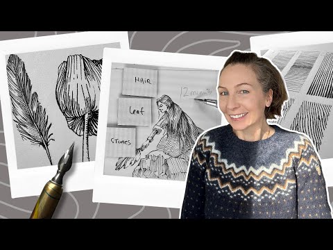 3 Tips to Create Textures with Pen and Ink | Beginner Level