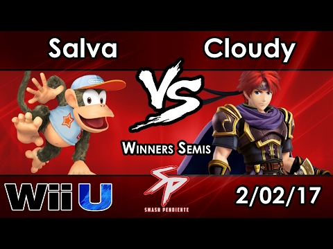 SP69 SF | Salva (Diddy Kong) Vs. SF | Cloudy (Roy, Cloud) - Winners Semis - Smash 4