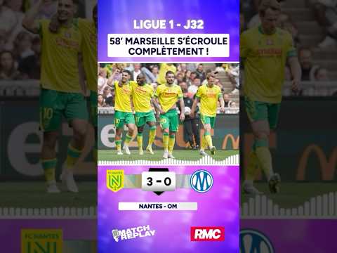Nantes 3-0 OM : Les comms RMC de la déroute marseillaise à la Beaujoire