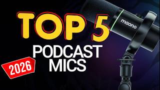 ✅Best Podcast Microphones 2026 – Top 5 Mics for Crystal Clear Audio