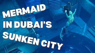 Mermaid in Deep Dive Dubai