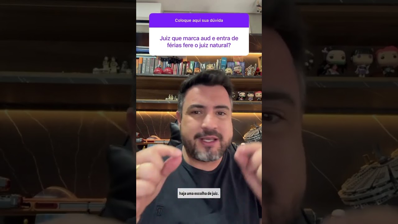 Juiz que marca audiência e entra de férias fere o juiz natural? #advocaciacriminal