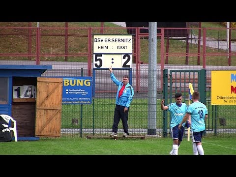 14.04.2018 Fußball Sachsen  Landesklasse Mitte   BSV 68 Sebnitz - SG Motor Wilsdruff