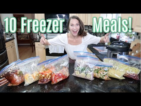 10 Incredible Freezer Meal Recipes! Dump & Go! Best Freezer Meals You Will Make! No Skill Involved!