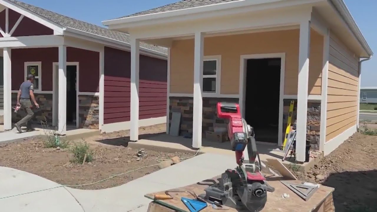 Tiny home community in Longmont built to house veterans