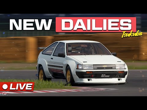 🔴 GT7 | New Week of Daily Races - Tsukuba | Live 🔴