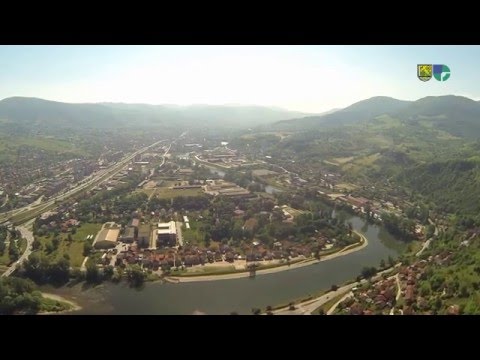 Zenica city construction of embankments 