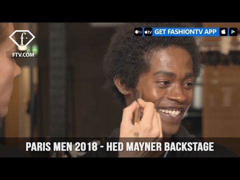Paris Men Spring/Summer 2018 - Hed Mayner Backstage | FashionTV