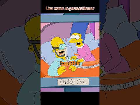 Lisa wants to protect Homer. #foryou #thesimpsons #shorts #movie