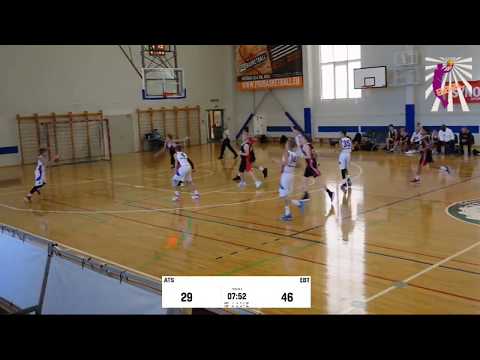 BBBL U14 (2018)  ATS 2005 RUS (wht) vs Espoo Basket Team 2005 FIN (blk)