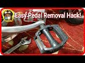 How To Remove Bike Pedals From A Bike Quickly Easily No Pedal Wrench Needed