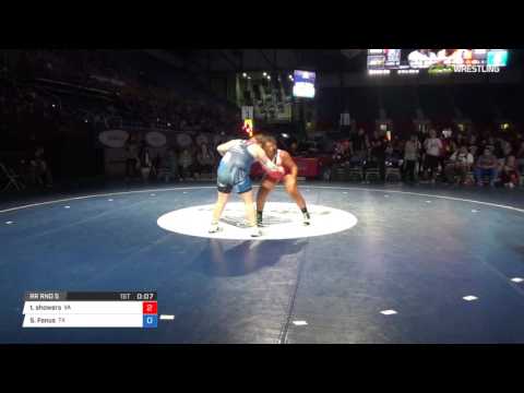 Cadet WM 200 RR Rnd 5 - taja showers (VA) vs. Sydney Fenus (TX)
