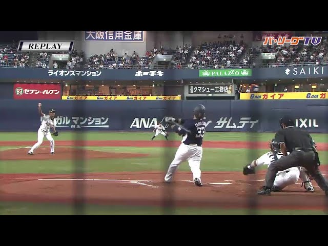 ライオンズ・山川 右へ左へ圧巻の2アーチ!!