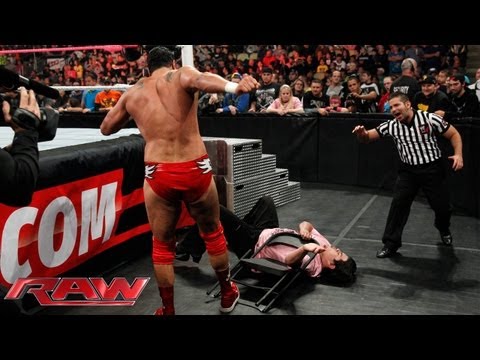 Ricardo Rodriguez vs. Alberto Del Rio: Raw, Oct. 7, 2013