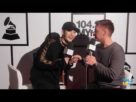 GOT7's Jackson Wang Talks Music & Fashion With Dave Styles At The GRAMMYs!