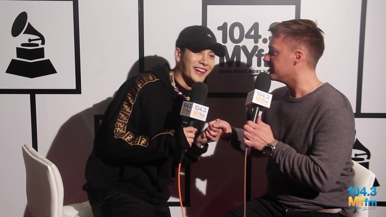 GOT7's Jackson Wang Talks Music & Fashion With Dave Styles At The GRAMMYs! - YouTube video featuring the word video game