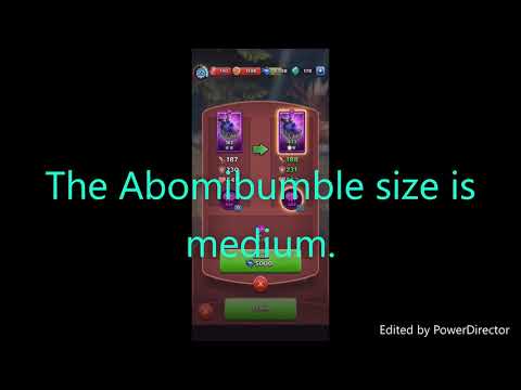 DRAGONS TITAN UPRISING THE ABOMIBUMBLE