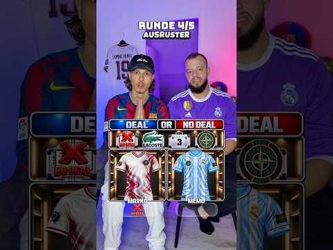 Wer baut das schönere Fußball Trikot? ⚽️🏆Deal ✅ or NoDeal❌ Folge 2
