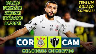 GOLAÇO PUSKAS DE ZAKARIA | Corinthians x Atlético-MG | Melhores Momentos (COMPLETO) | 24/05/2026