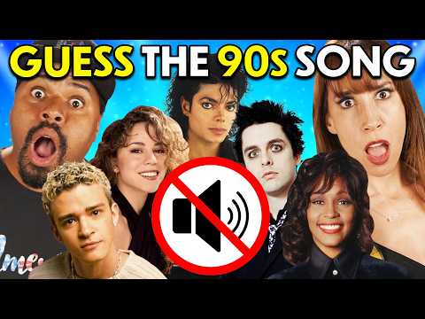 Do You Know The 90s Song WITHOUT Hearing The Music?