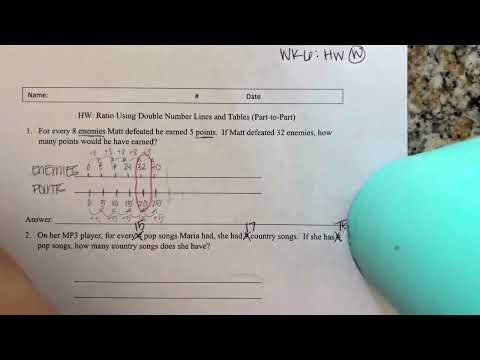 Double Number Lines Q1