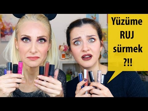 Rujla Tüm Yüz Makyajı Challenge Irem Helvacıoğlu Sebile