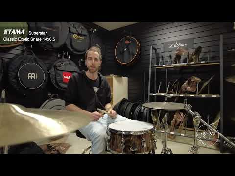 Tama Superstar Classic Exotic Snare Review, feat. Marco Antoniazzi
