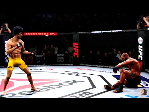 BRUCE LEE vs MR.T | EA Sports UFC 3
