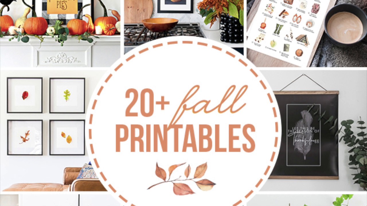 2019 Free Fall Printable Tour
