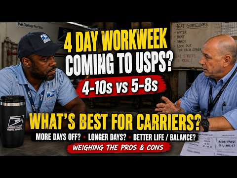 Usps 4 Day 10 Hour Workweek