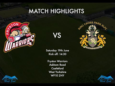 MATCH HIGHLIGHTS - Fryston Warriors 26 - 12 King Cross Park - YML Div 1 - 19th June 2021