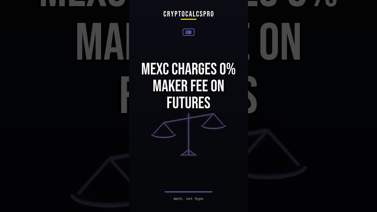 MEXC Charges 0% Maker Fee on Futures