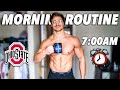 7AM MORNING ROUTINE AT OSU 2021 | Maximizing Productivity!?