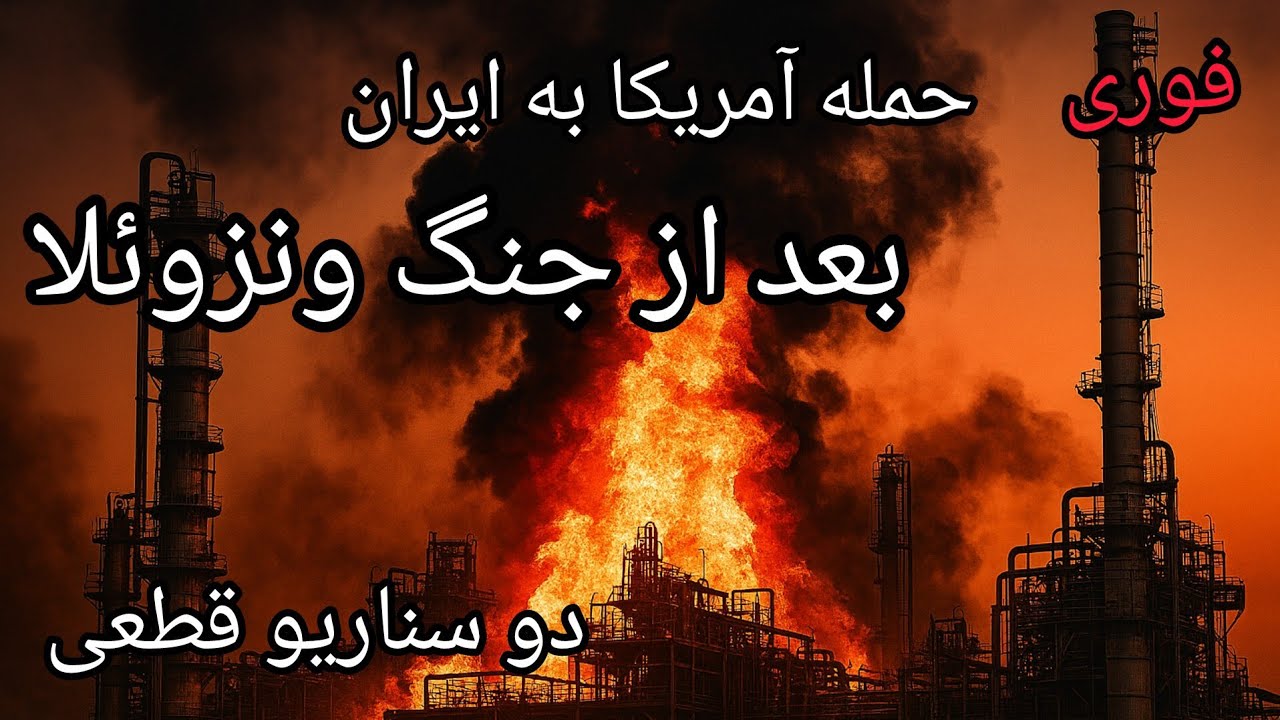 فوری ،حمله آمریکا به ایران بعد از جنگ ونزوئلا ، دو سناریو قطعی 