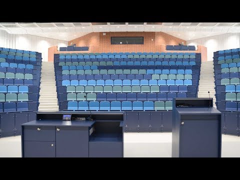 Audimax in Rekordzeit modernisiert - Zeitraffer