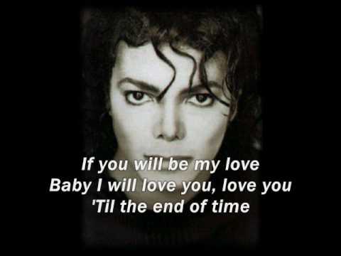 Michael Jackson - Butterflies with Lyrics