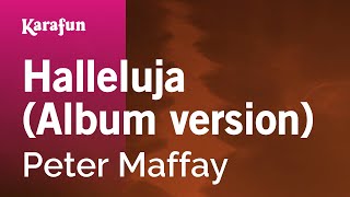 Karaoke Halleluja (Album version) - Peter Maffay *