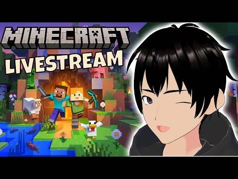 Mr. Cupid Plays - Playing MINECRAFT For First Time | Time to Mine Some....【VTuber】