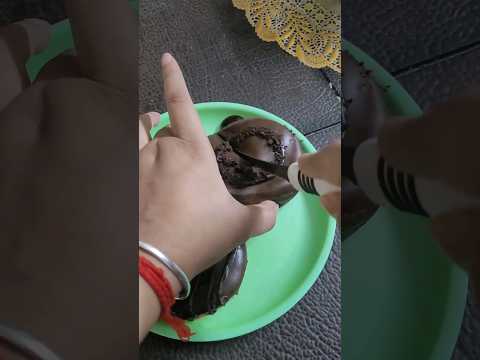 Chocolate Donuts ❤️ #shorts