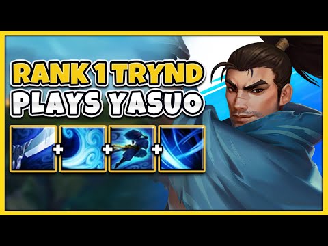 #1 TRYNDAMERE WORLD PLAYS YASUO (FOR THE FIRST TIME) - League of Legends