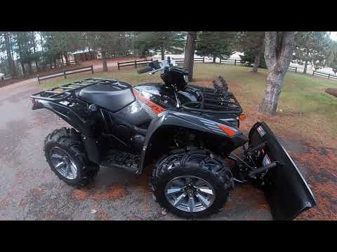 2021 Yamaha Grizzly 700 SE Wrap up Review and 1st Look Warn ProVantage Snow Plow