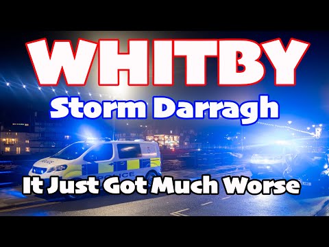 Whitby Storm Darragh Just Got Worse Day 1 Part 2