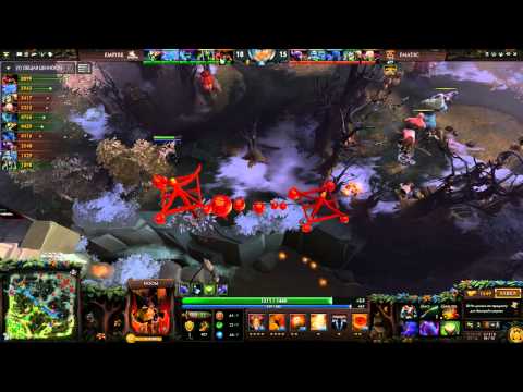 Fnatic vs Empire game 2, ESP Day 3. GodHunt & Faker