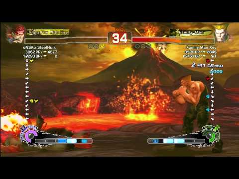 oNSKo Steel Hulk E (Ryu) vs Family Man Kev (Guile)