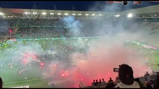 SHOCKING SCENES in France as St Etienne Attack and Fight their own team after Relegation Full HD FT