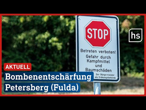 Bombenentschärfung Petersberg: Evakuierung läuft | hessenschau