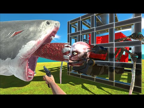 I Helped Aquatics Defeat The Dinosaurs To Rescue Choo Choo Charles - Animal Revolt Battle Simulator