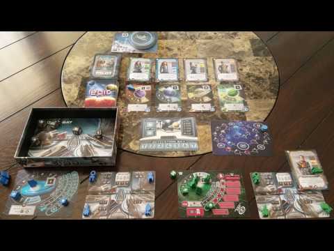 Tiny Epic Galaxies Beyond the Black Solo Playthrough!
