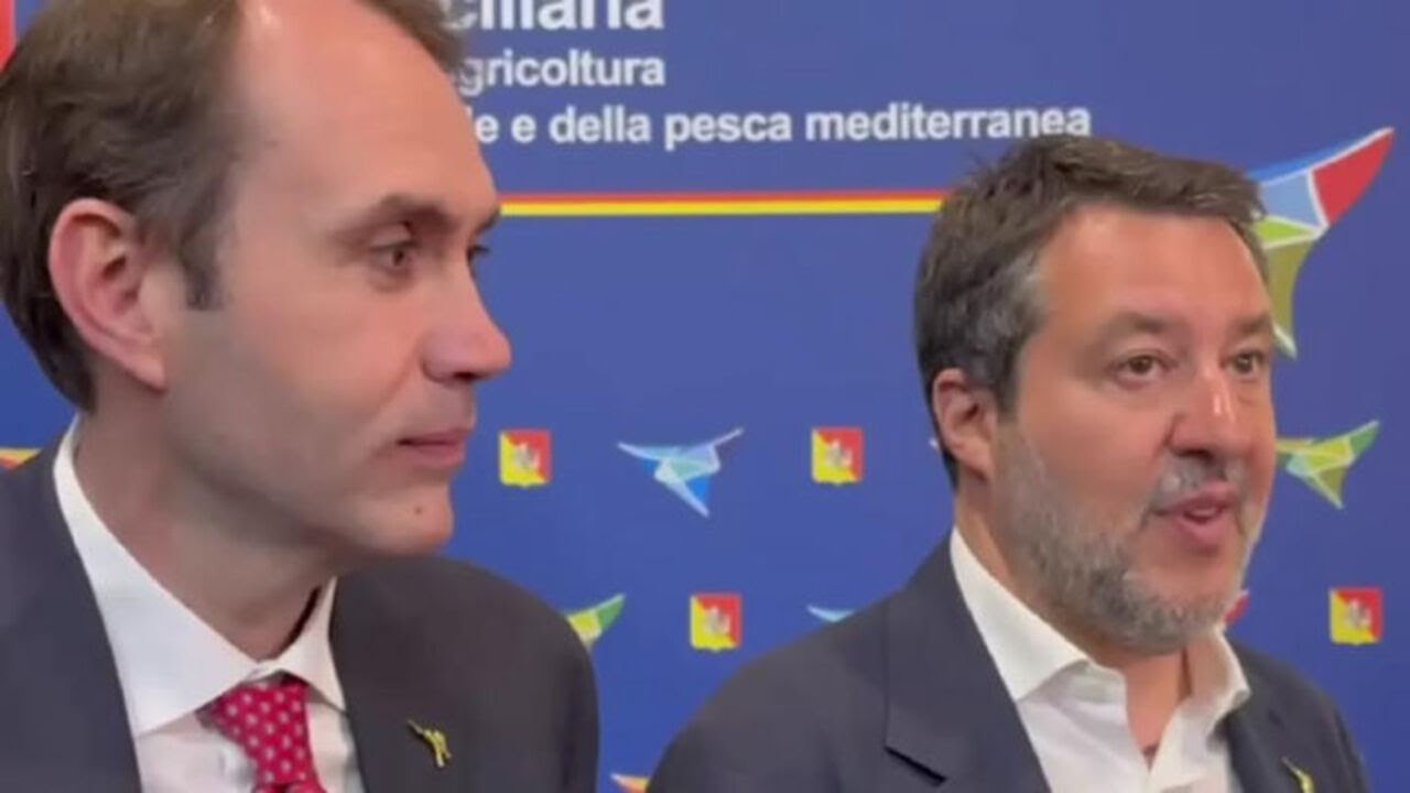 Sammartino (Sicilia) e Salvini al Vinitaly: Infrastrutture e turismo per far crescere la Sicilia