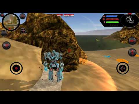 Robot Shark - Crazy Adventure Game - Android Gameplay